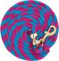 Preview: WEAVER Führstrick pink-blau-lila