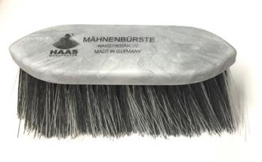 Haas Mähnenbürste grau