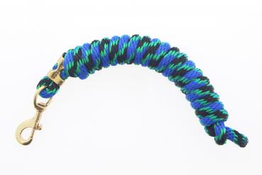 Preview: WEAVER Führstrick schwarz-grün-blau