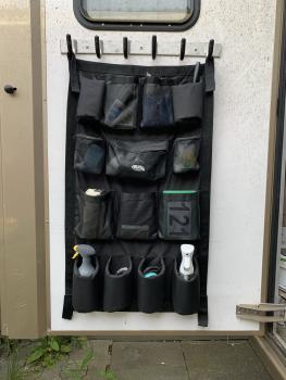 Preview: Hänge-Organizer / Grooming Bag schwarz