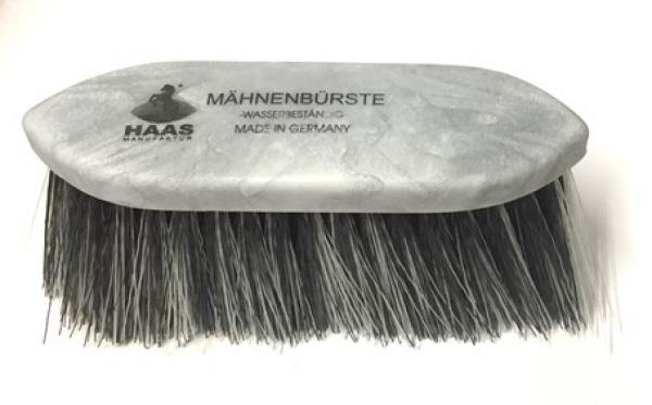 Haas Mähnenbürste grau