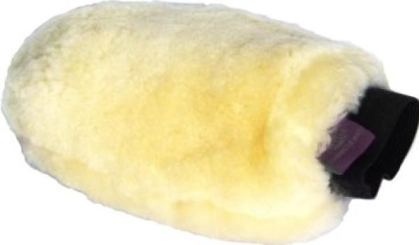 Putzhandschuh Lammfell "beige"