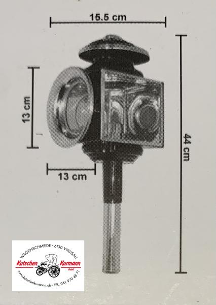 Kofferset Kutschenlampe oval