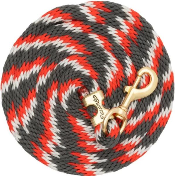 WEAVER Führstrick weiss-rot-grau